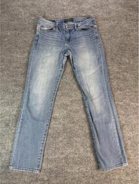 Lucky Brand Light Wash Denim Straight Leg Jeans 6x28 Casual, Everyday, summer
